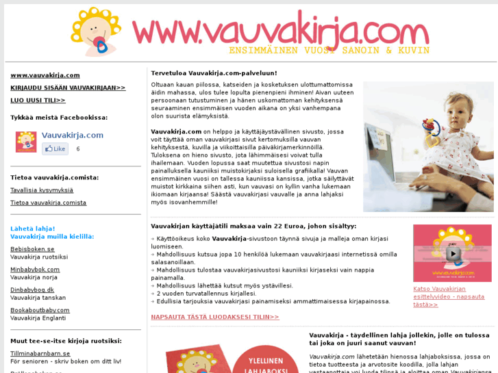 www.vauvakirja.com