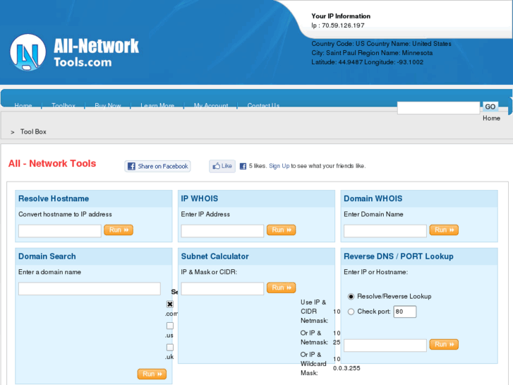 www.all-networktools.com
