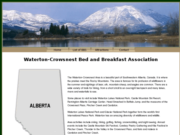 www.bbwaterton-crowsnest.com