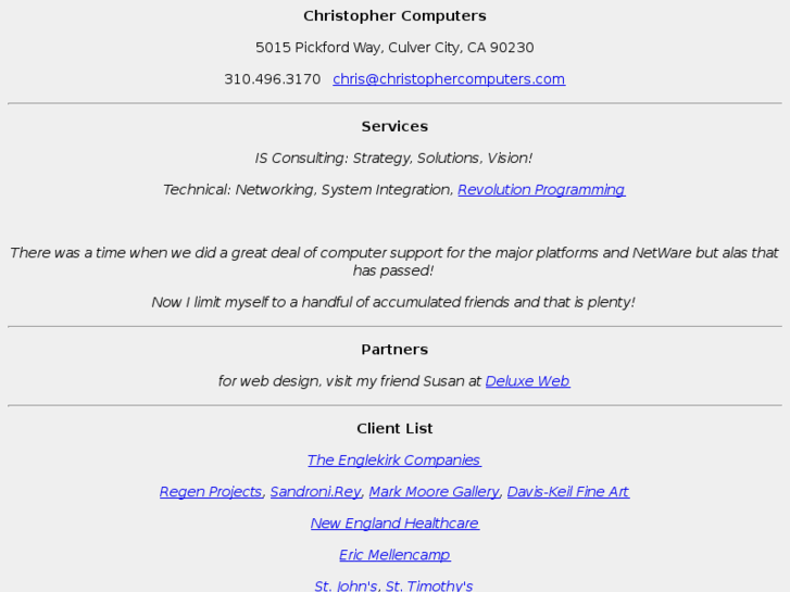 www.christophercomputers.com
