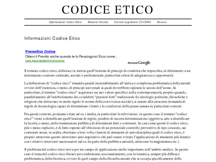 www.codice-etico.com