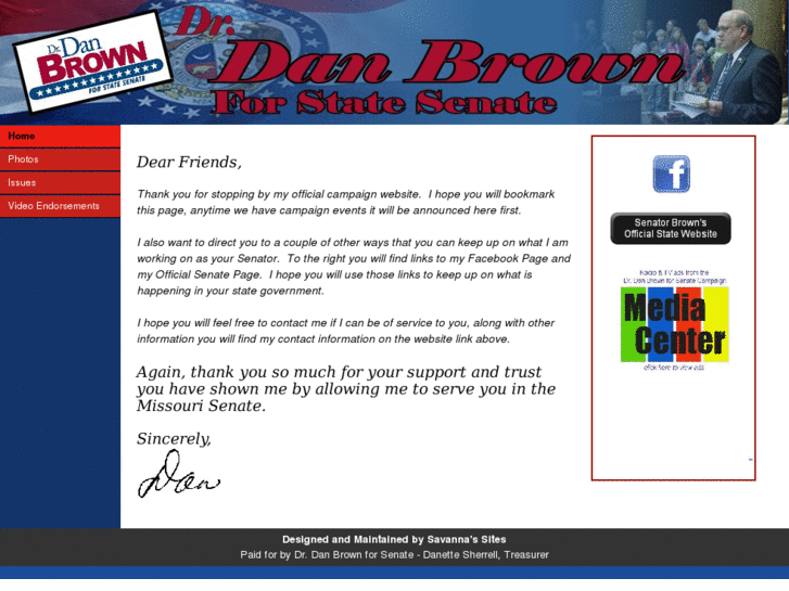 www.drdanbrownforsenate.com