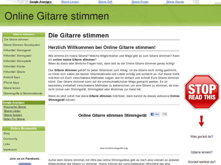 www.onlinegitarrestimmen.de