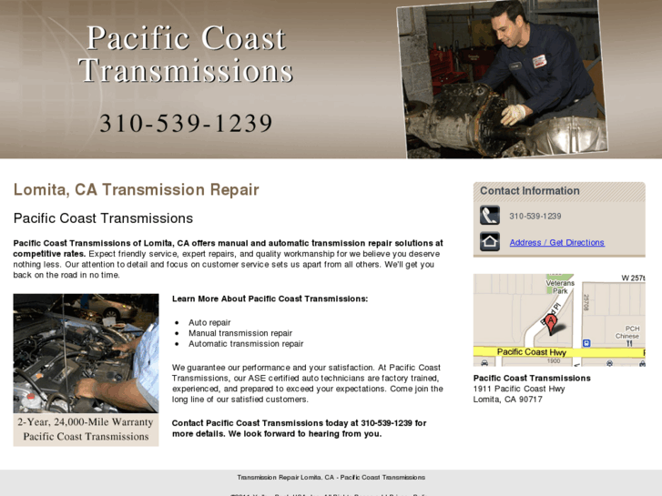 www.pacificcoasttransmission.net