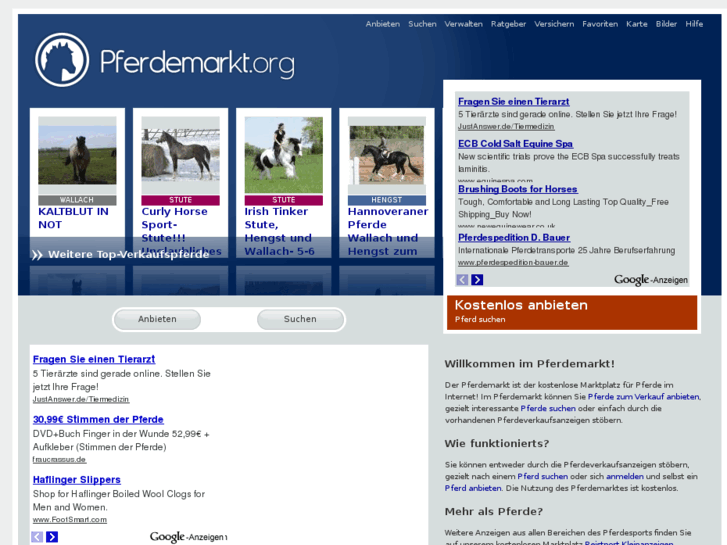 www.pferdemarkt.org