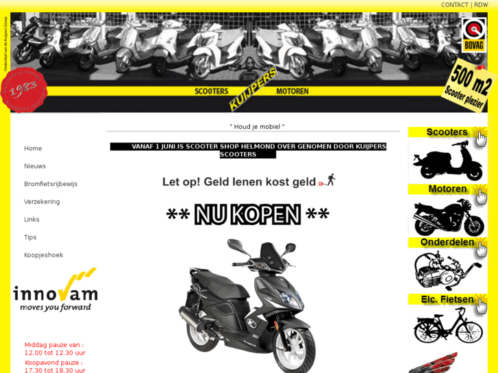 www.scooterhandeldeurne.com