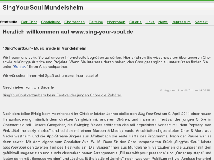 www.sing-your-soul.de