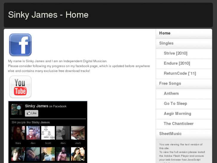 www.sinkyjames.com