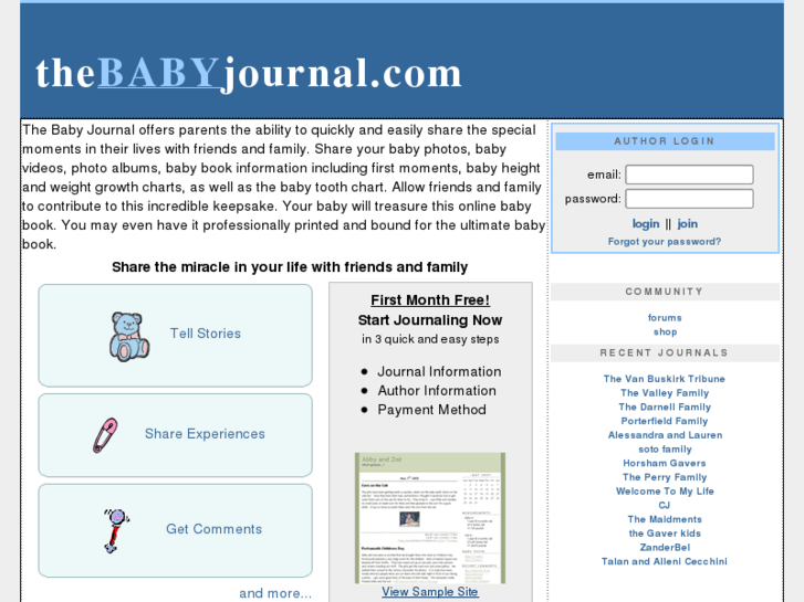 www.thebabyjournal.com