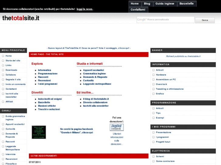 www.thetotalsite.it