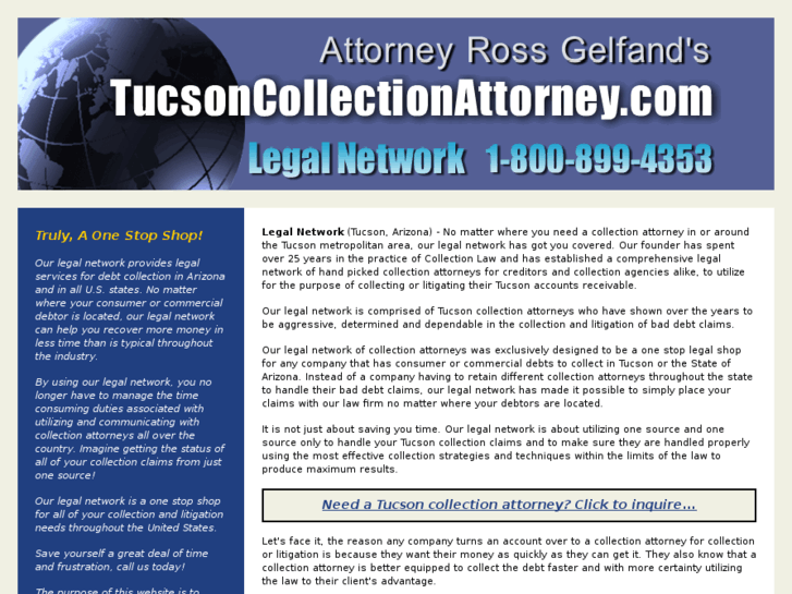 www.tucsoncollectionattorney.com