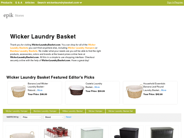 www.wickerlaundrybasket.com