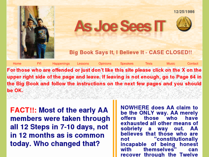 www.asjoeseesit.com