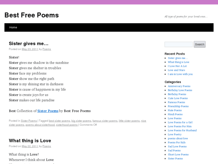 www.bestfreepoems.com