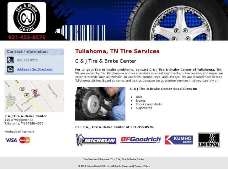 www.candjtireandbrakecenter.com