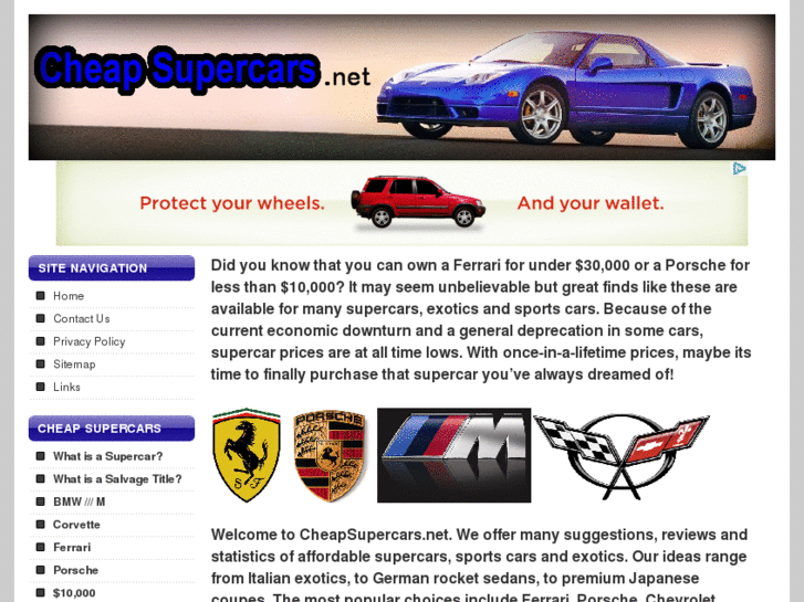 www.cheapsupercars.net