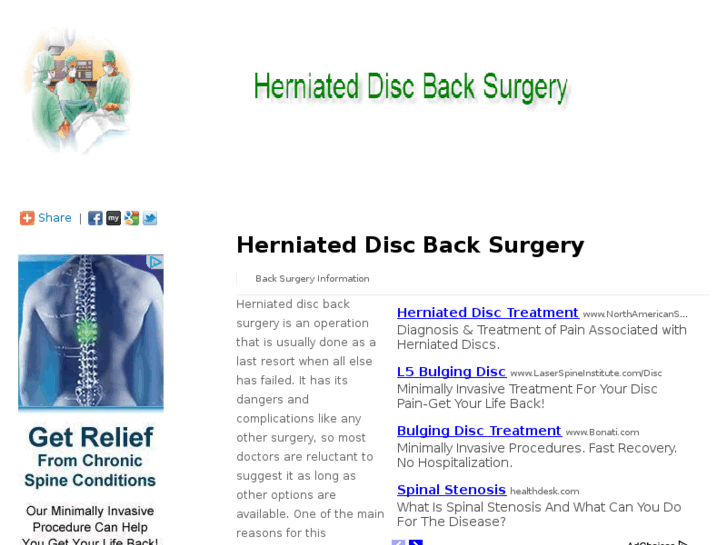 www.herniateddiscbacksurgery.com