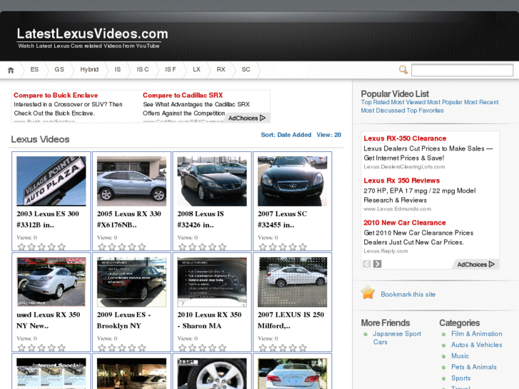 www.latestlexusvideos.com