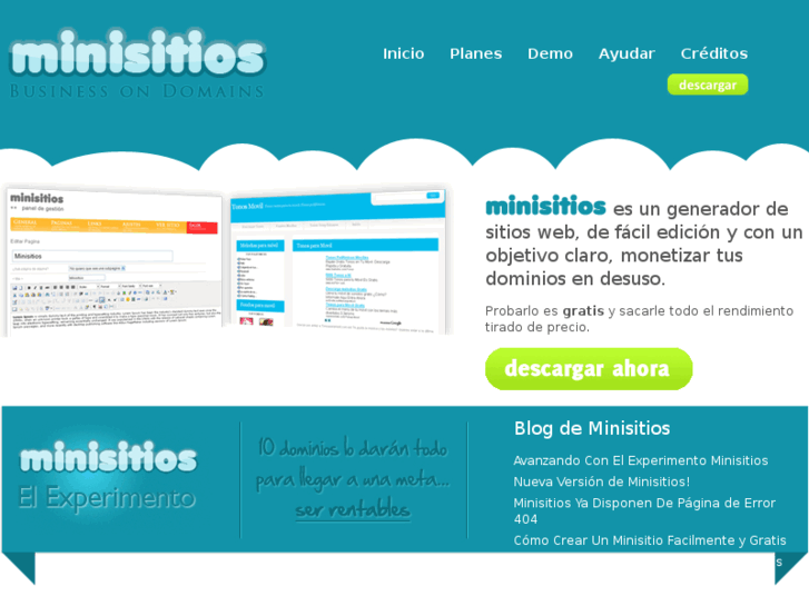 www.minisitios.biz
