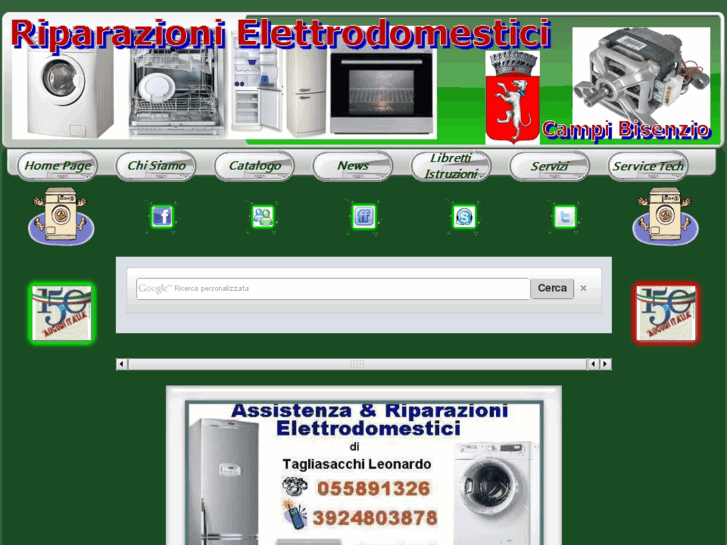 www.riparazionielettrodomesticicampibisenzio.com