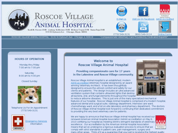 www.roscoevillageanimalhospital.com