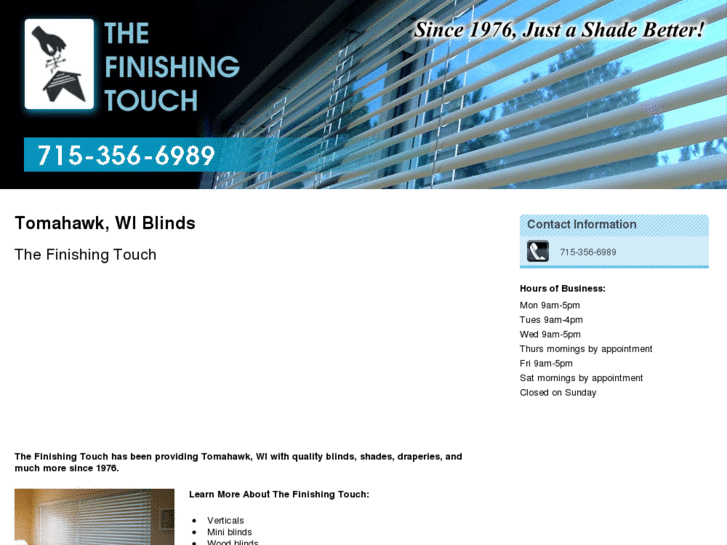 www.thefinishingtouchminocqua.com