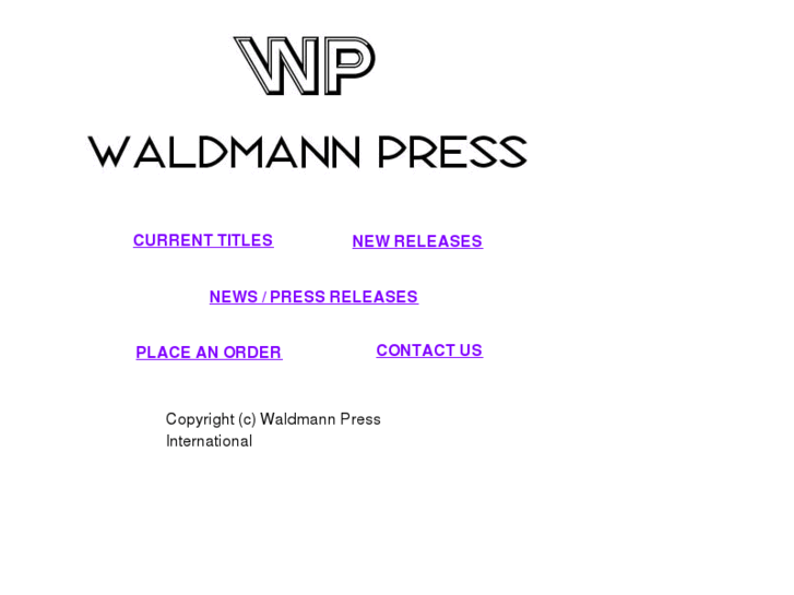 www.waldmannpress.com