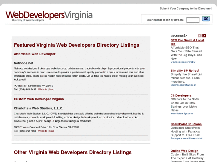 www.webdevelopersvirginia.com