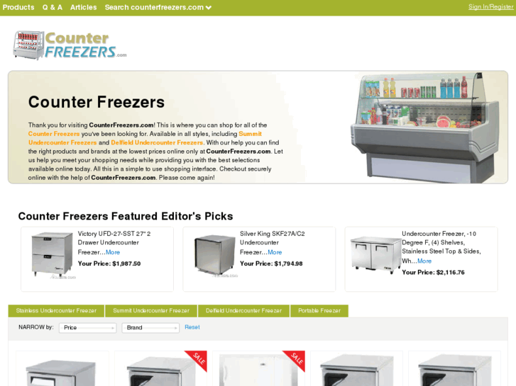 www.counterfreezer.com