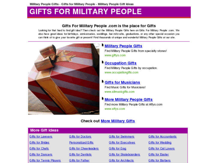 www.giftsformilitarypeople.com