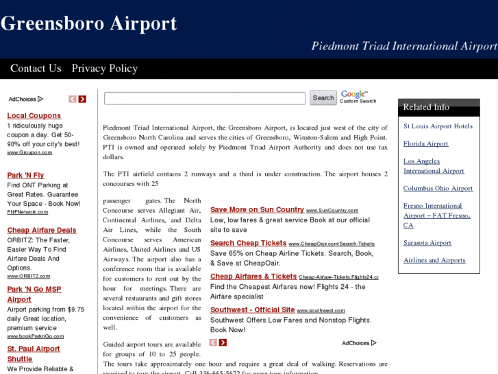 www.greensboroairport.net