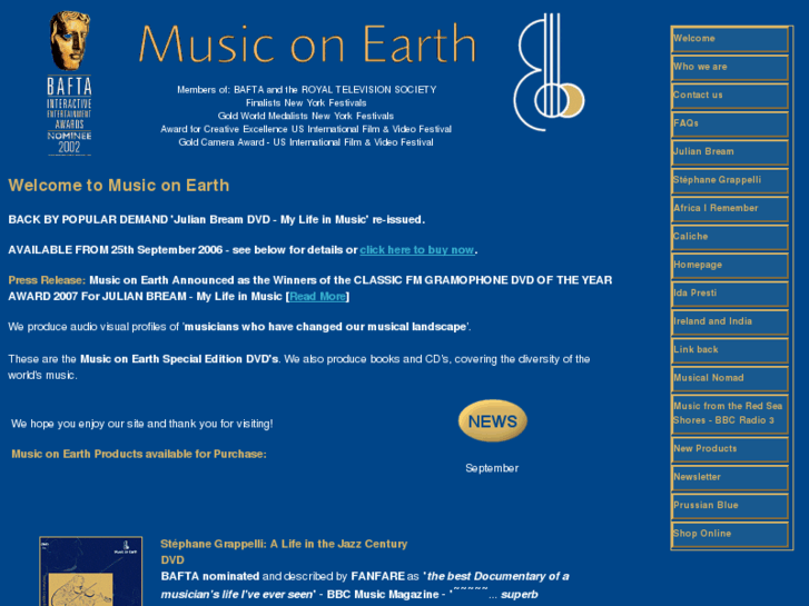 www.musiconearth.co.uk