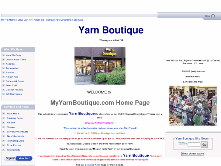 www.myyarnboutique.com