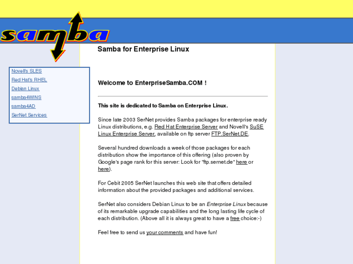 www.sambaenterprise.org