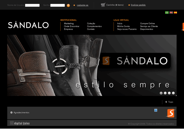 www.sandalo.com.br