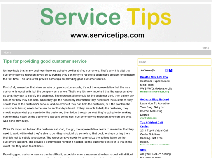 www.servicetips.com