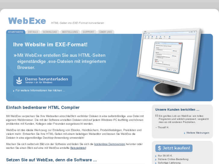 www.webexe.de