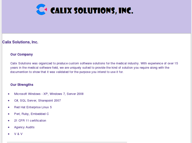 www.calix-solutions.com