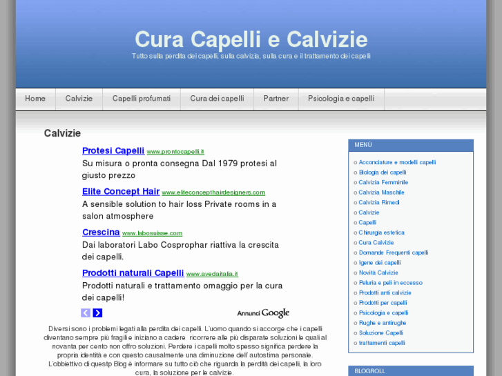 www.calviziedeicapelli.it