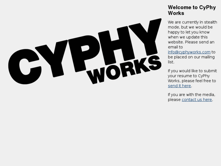 www.cyphyworks.net