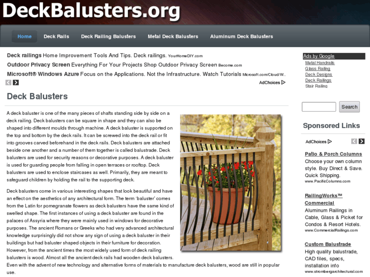 www.deckbalusters.org