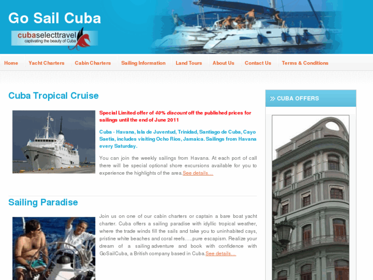 www.gosailcuba.com