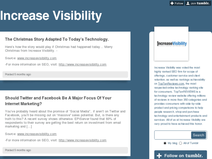 www.increase-visibility.info