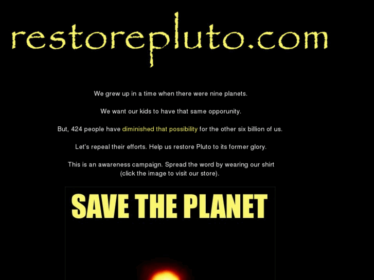 www.justsavepluto.com