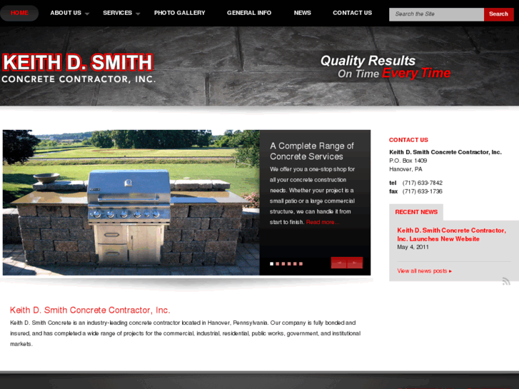 www.keithsmithconcrete.com