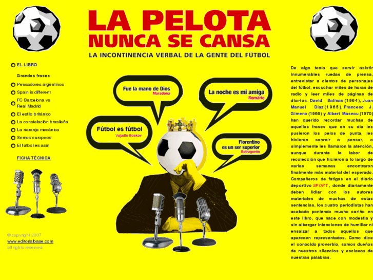 www.lapelotanuncasecansa.com