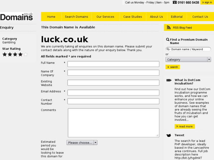 www.luck.co.uk