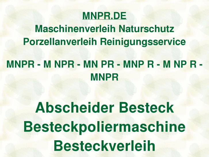 www.mnpr.de