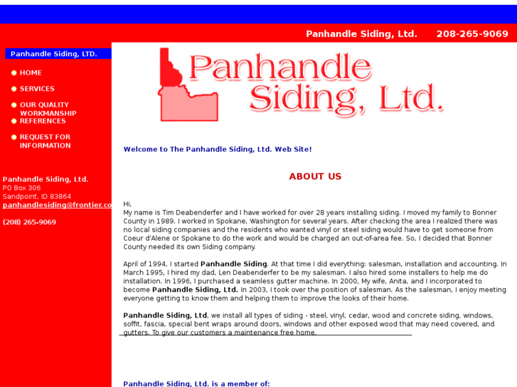 www.panhandlesidingltd.com