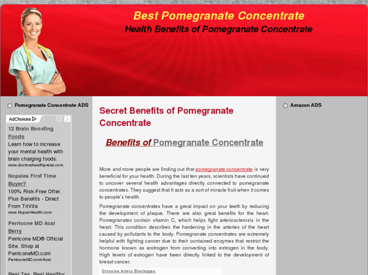 www.pomegranateconcentrate.org
